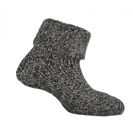 Apollo huissokken antislip grijs