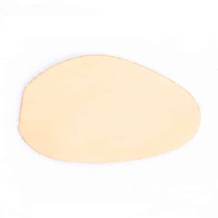 Leren voorvoet opvulzool 4 mm
