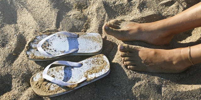 Mooie zomer voeten Mooie zomer voeten