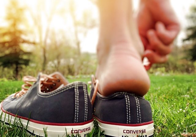 Stinkende schoenen zonder sokken Stinkende schoenen zonder sokken